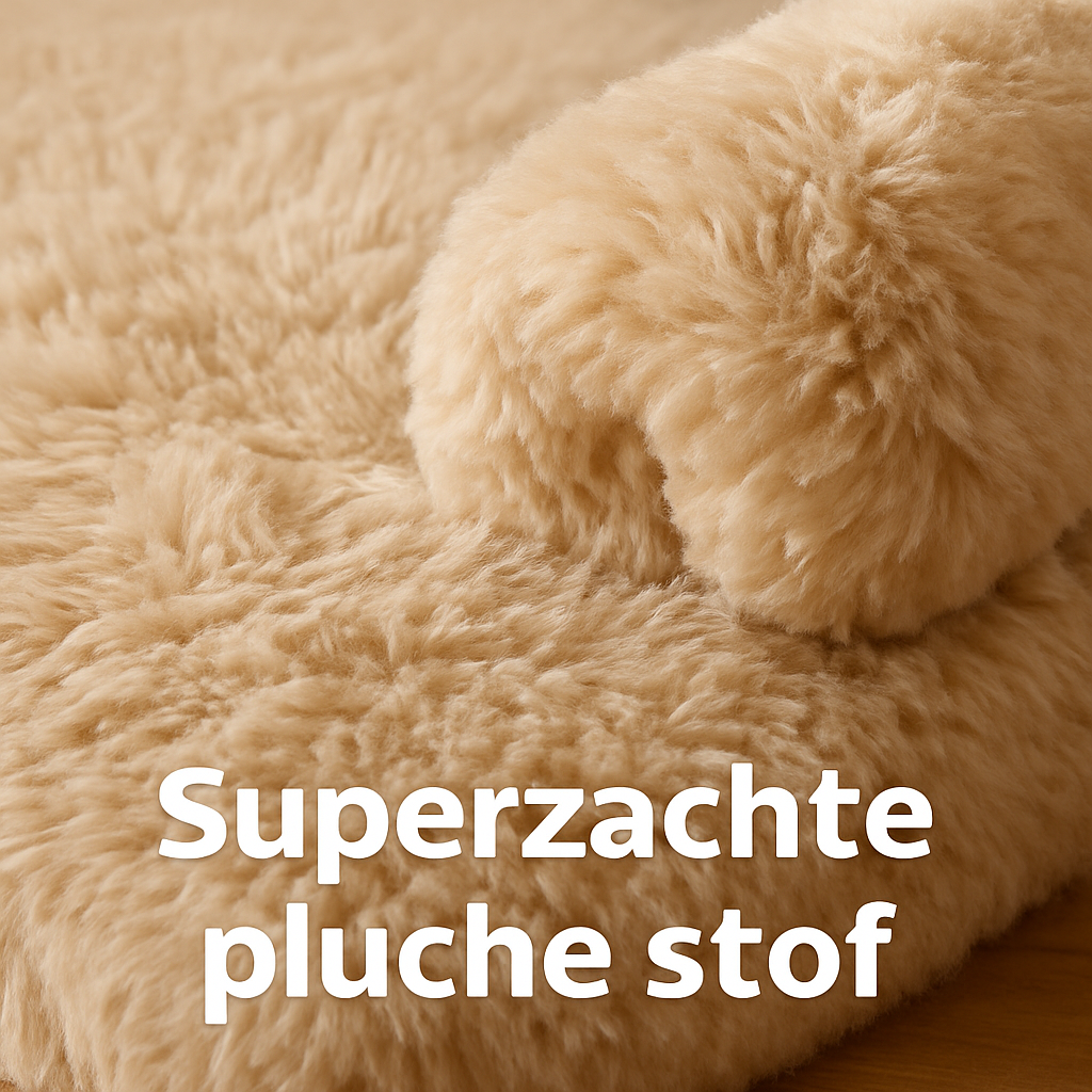 Fluffy Bolster Mat voor Honden – Zacht, geborgen en comfortabel slapen