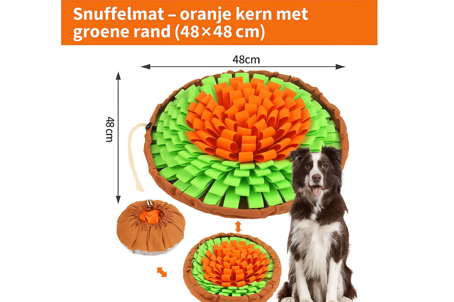 Snuffelmat voor Honden – Mentale rust en focus vóór elke reis