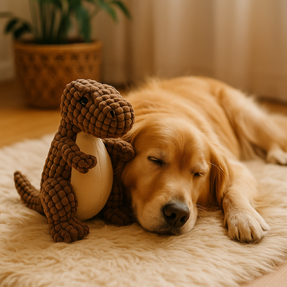 Dino Knuffel voor Honden (50 cm) – Zachte geborgenheid voor rust en ontspanning