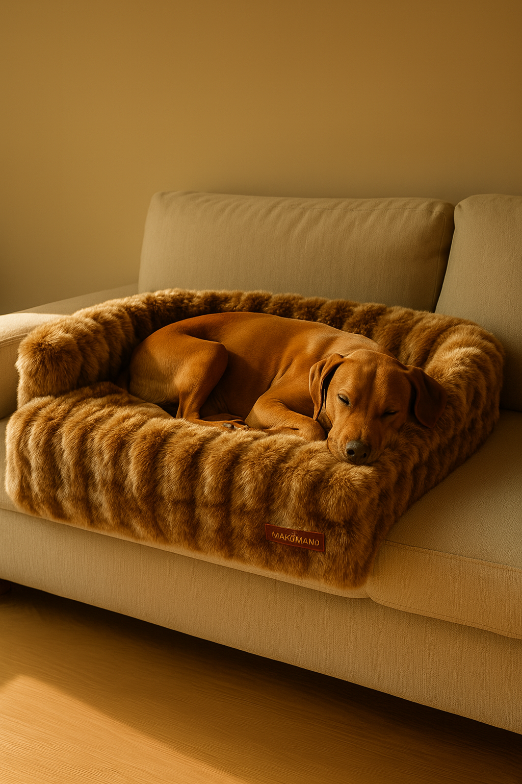 Fluffy Bolster Mat voor Honden – Zacht, geborgen en comfortabel slapen