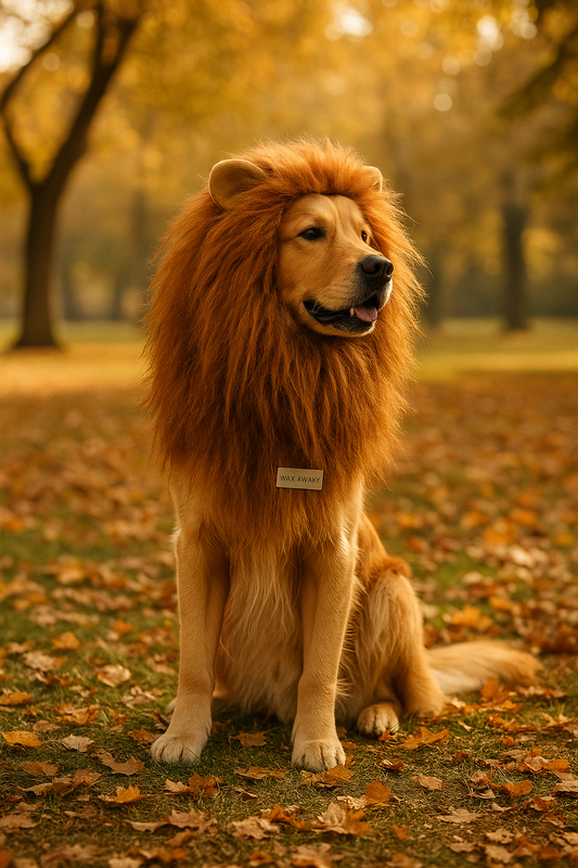 🦁 Lion Look Hondencape – Laat je hond brullen van trots!