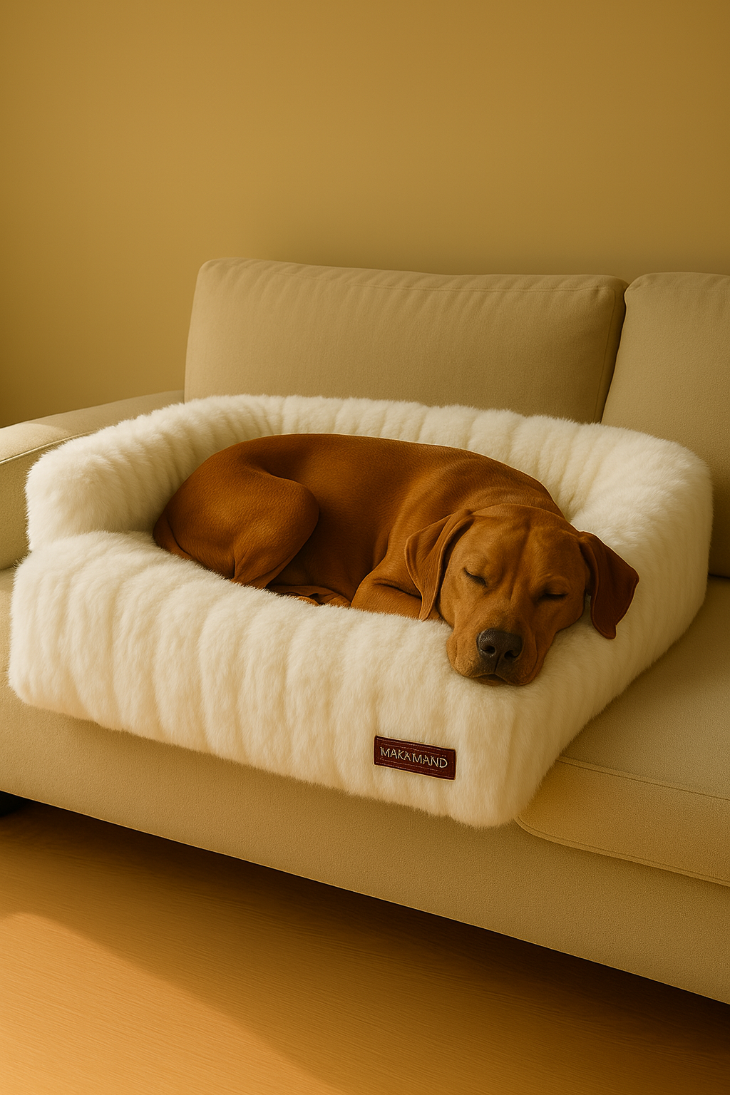 Fluffy Bolster Mat voor Honden – Zacht, geborgen en comfortabel slapen