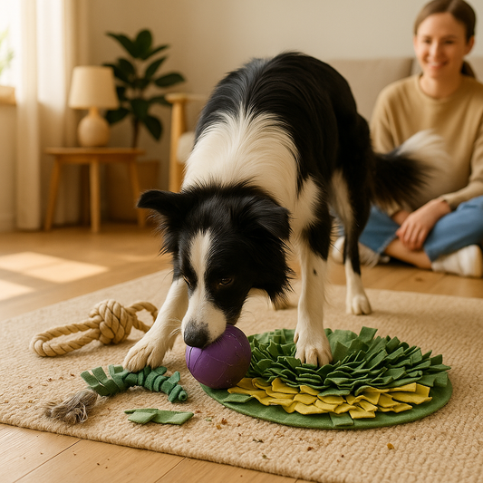Snuffelmat voor Honden – Mentale rust en focus vóór elke reis