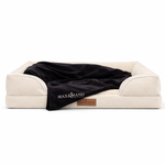 Bijpassende handdoek beige