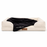 Bijpassende handdoek beige