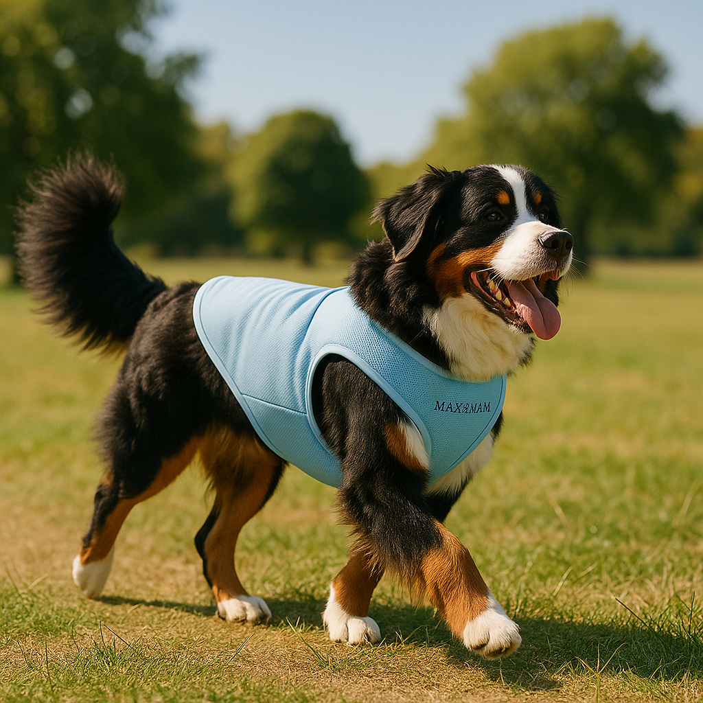 Verkoelend Hondenvest – Actieve verkoeling en comfort bij warm weer