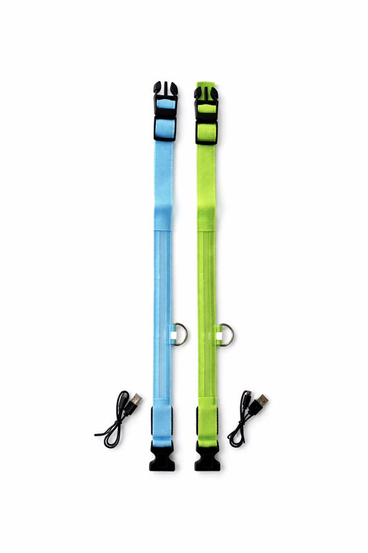 Max&Mand LED Halsband voor Honden Oplaadbaar & Goed Zichtbaar in het Donker