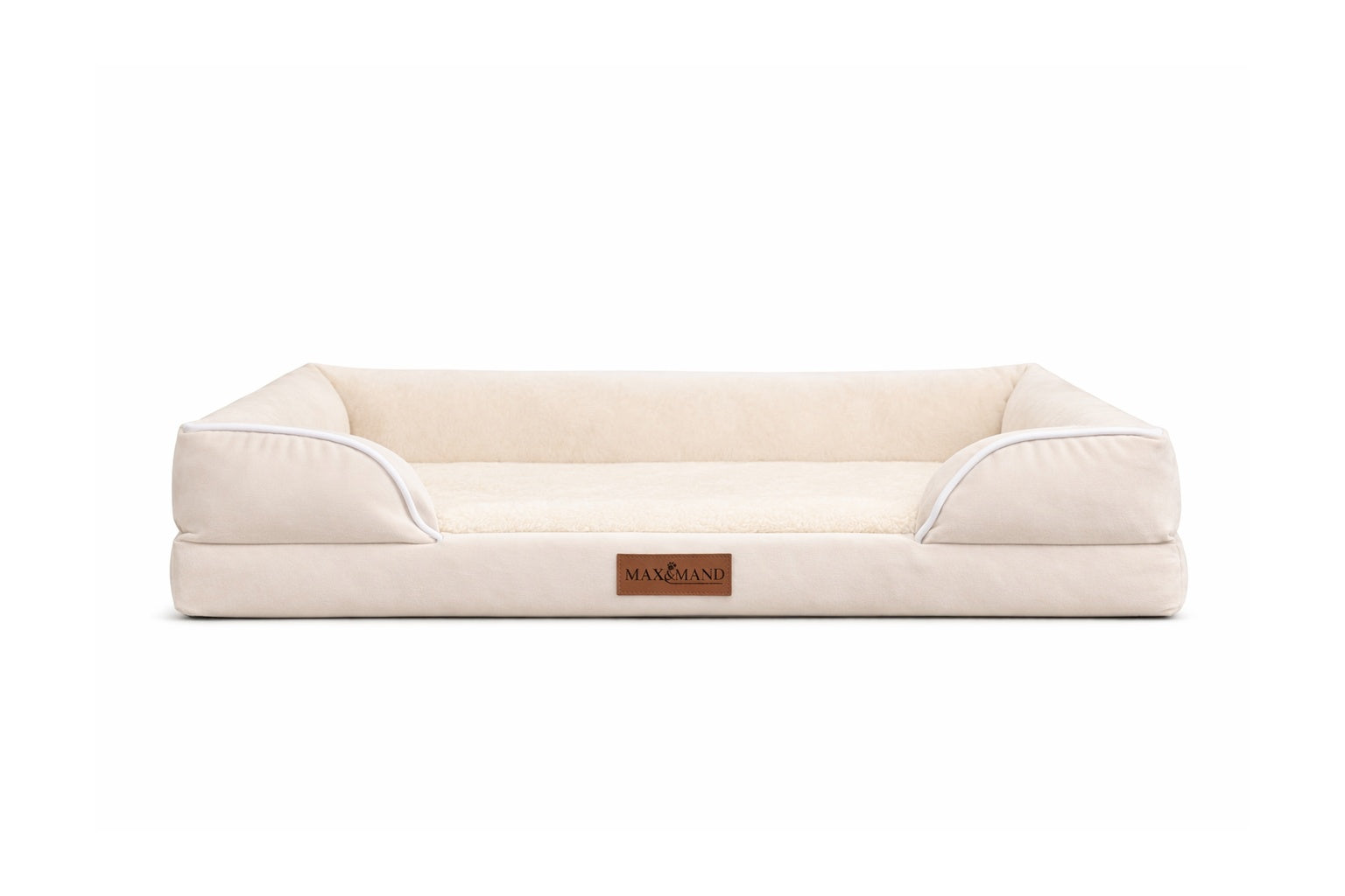 Max&Mand orthopedische hondenmand beige