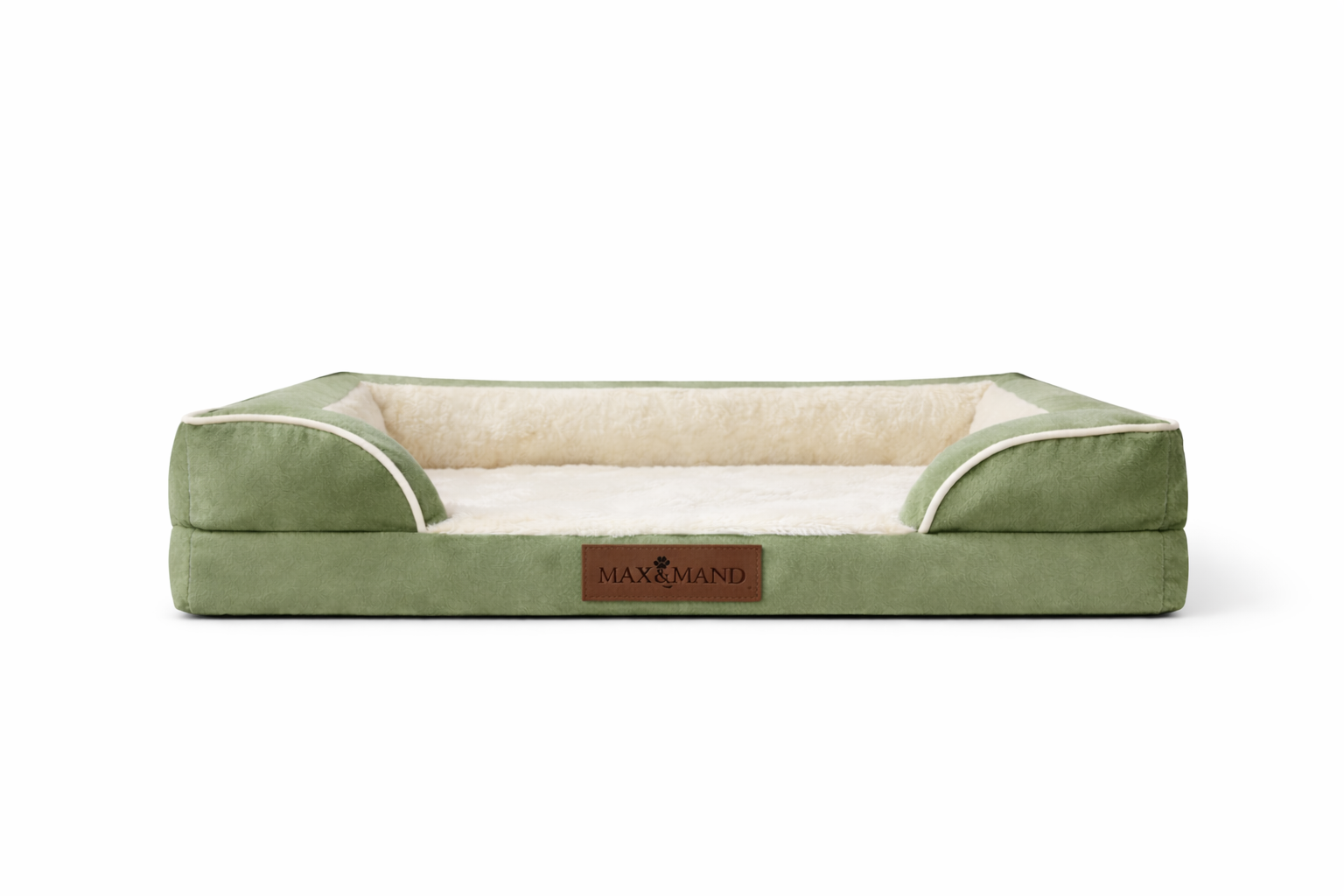 Max&Mand orthopedische hondenmand groen