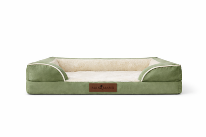Max&Mand Orthopedische Hondenmand Groen – L (115 × 90 × 22 cm)
