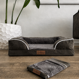 Max&Mand Losse Hoes Orthopedische Hondenmand Donkergroen
