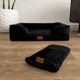 Max&Mand Losse Hoes Orthopedische Hondenmand Zwart