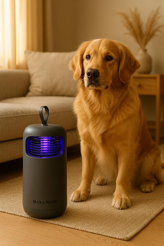 Stille Muggenlamp voor Honden – Rustige nachten zonder gezoem of chemie