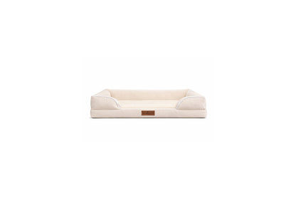 Max&Mand Orthopedische Hondenmand Beige – S (60 × 40 × 15 cm)