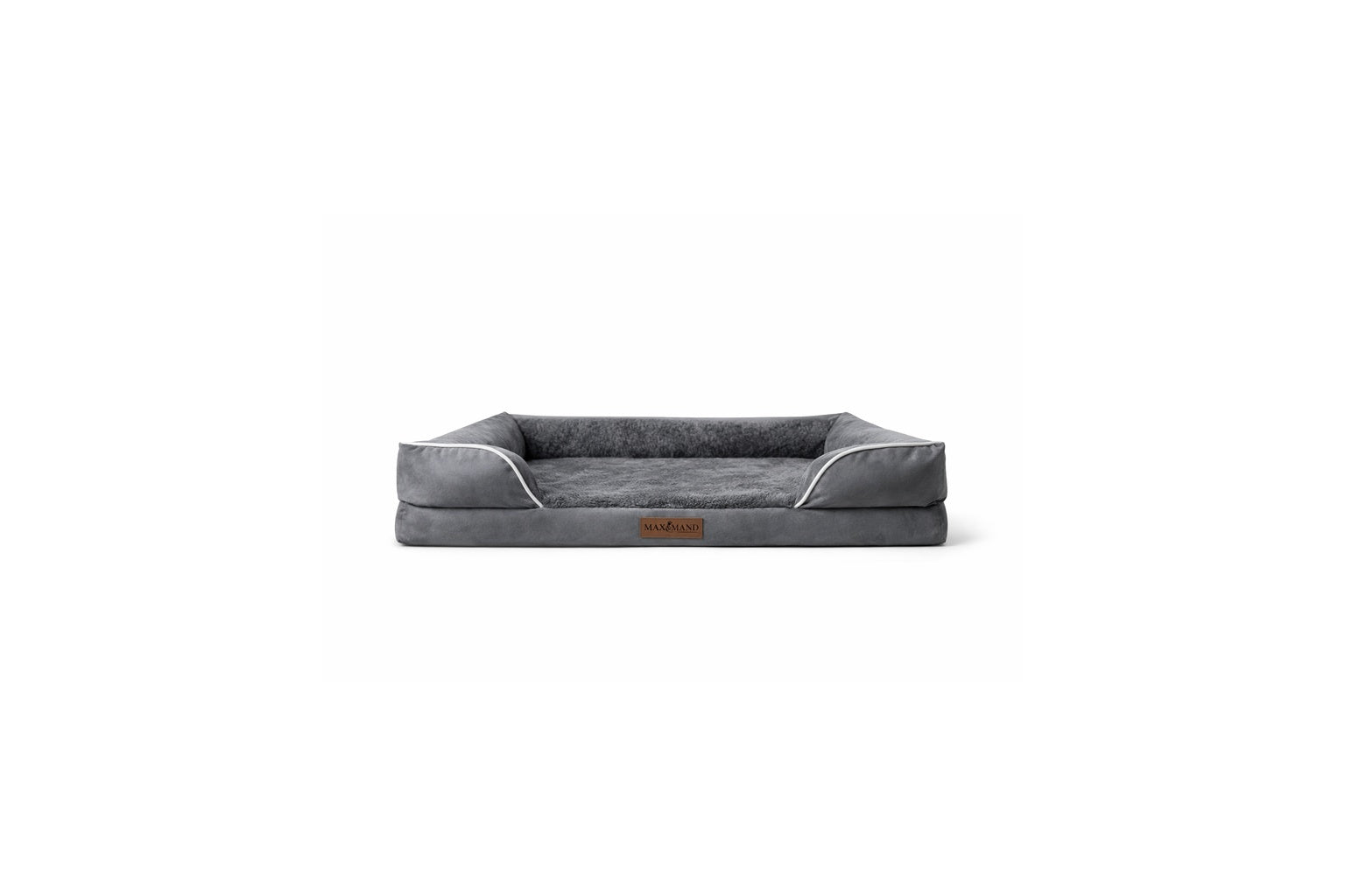Max&Mand orthopedische hondenmand donkergrijs, maat S