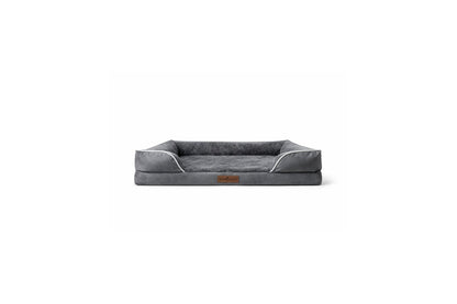 Max&Mand Orthopedische Hondenmand Donkergrijs – S (60 × 40 × 15 cm)
