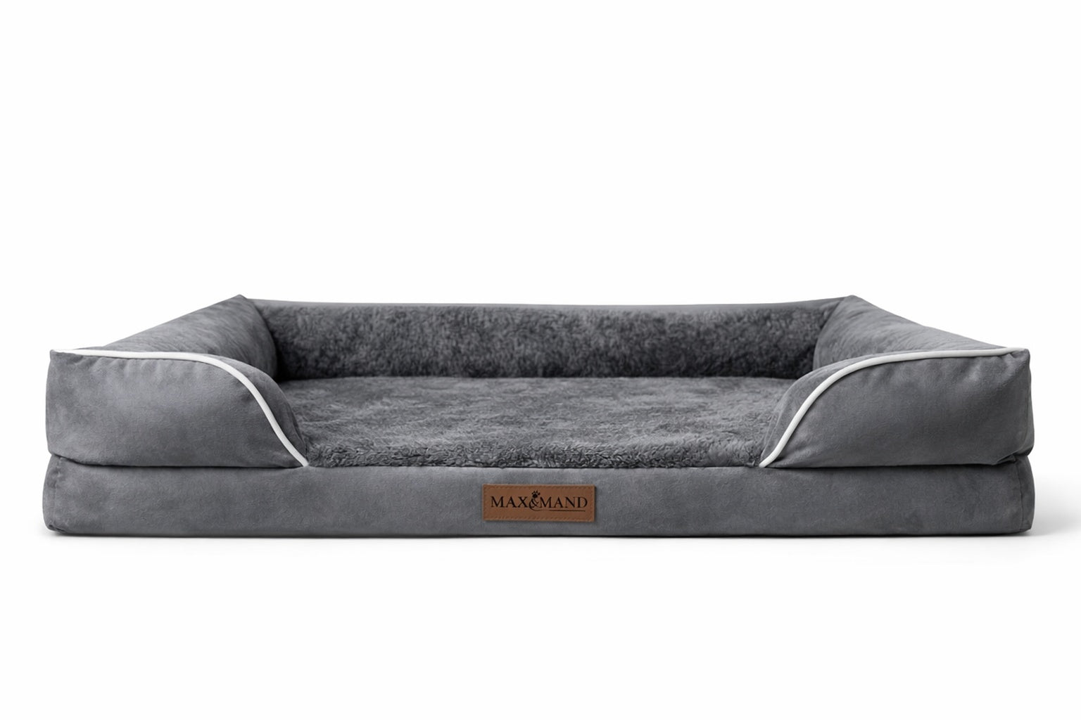 Max&Mand orthopedische hondenmand donkergrijs, maat XL