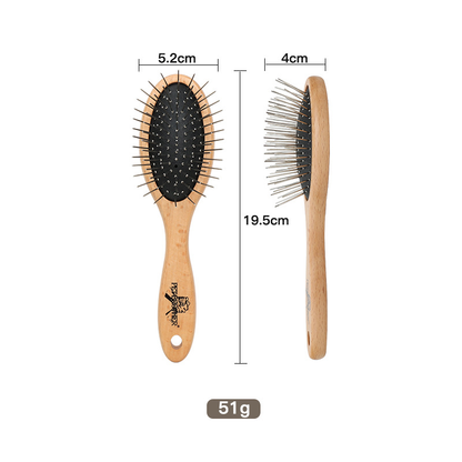 Hondenverzorgingsborstel – Zachte dagelijkse vachtverzorging zonder trekken