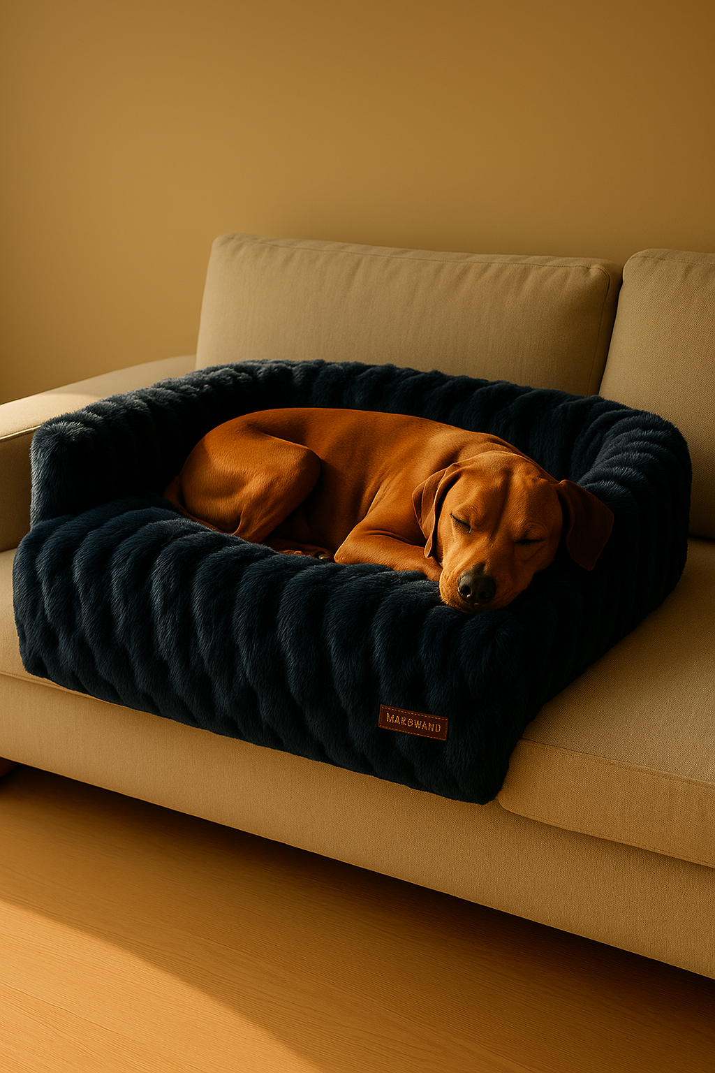 Fluffy Bolster Mat voor Honden – Zacht, geborgen en comfortabel slapen