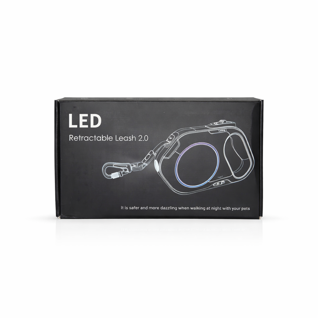 Max&Mand LED Hondenriem 5 Meter met Zaklamp Oplaadbaar