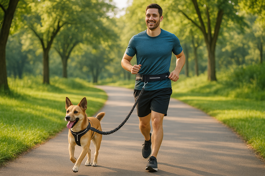 Handsfree Joggingriem voor Honden – Samen bewegen met vrije handen en controle