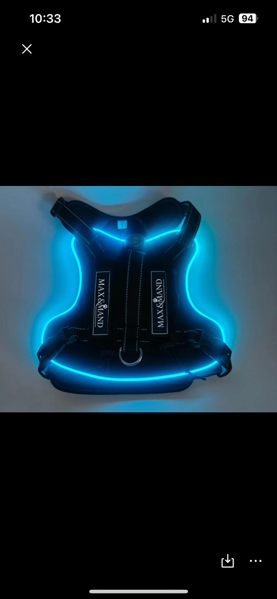 Max&Mand LED Hondentuig