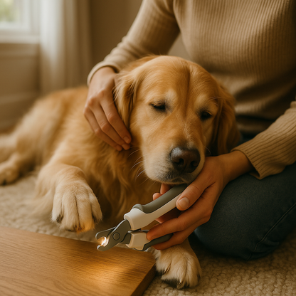 LED Nagelknipper voor Honden – Veilig en rustig nagels knippen zonder stress
