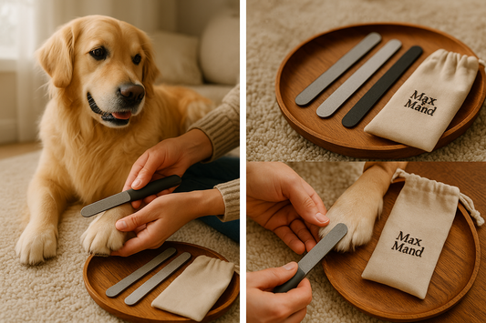 Nagelvijl Set voor Honden – Gladde, veilige nagelverzorging zonder stress