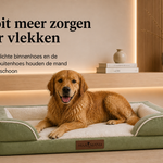 Waterdichte binnenlaag beschermt het schuim