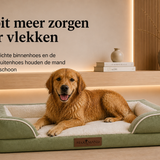 Waterdichte binnenlaag beschermt het schuim