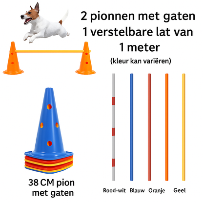 Agility Set voor Honden – Samen trainen, spelen en sterker verbinden
