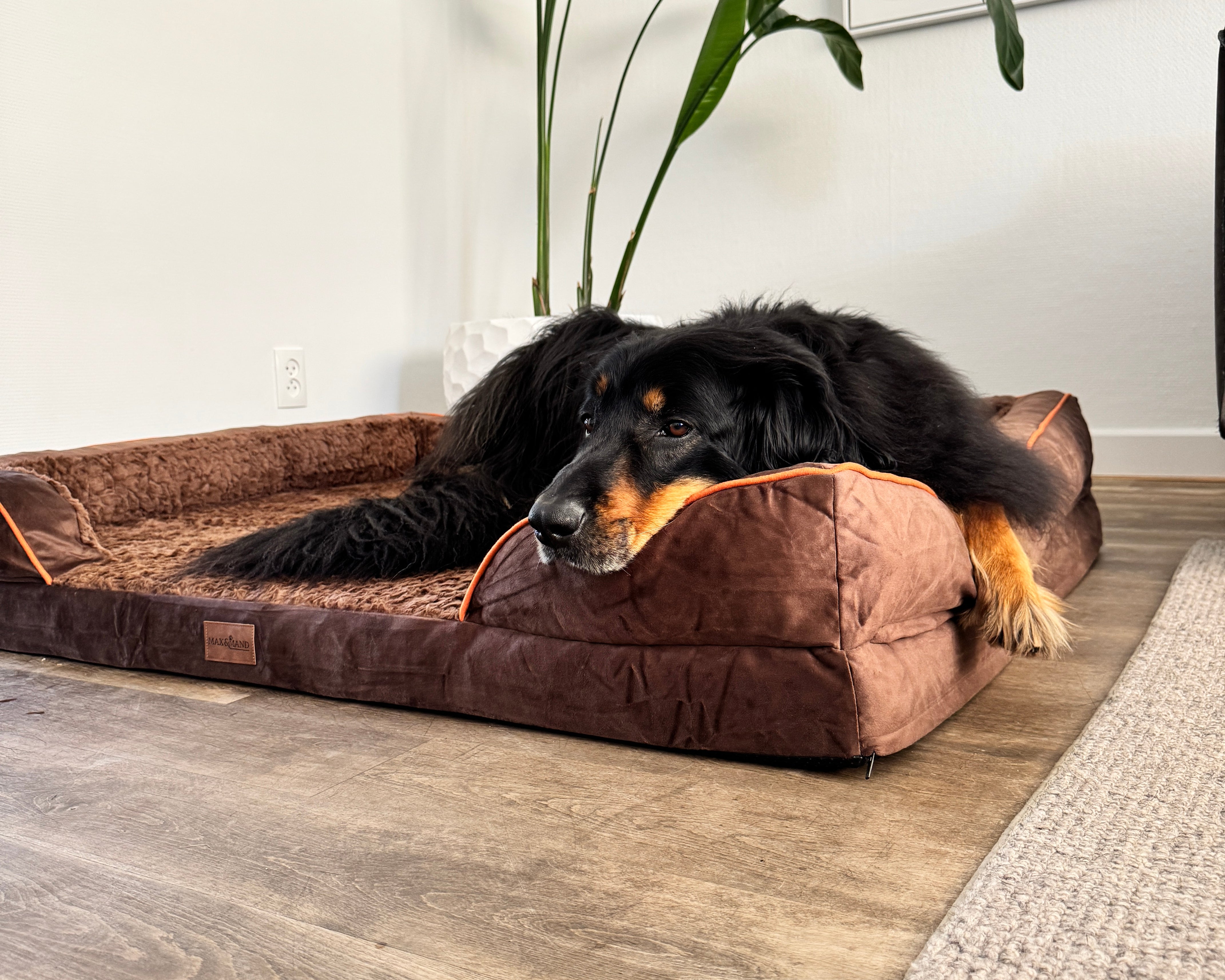 Max&Mand Orthopedische Hondenmand Chocoladebruin